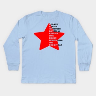 Winter Soldier Activation Code (English) Kids Long Sleeve T-Shirt